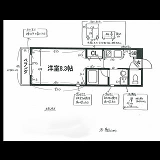 部屋全体 見取り図のインテリア実例 Roomclip ルームクリップ