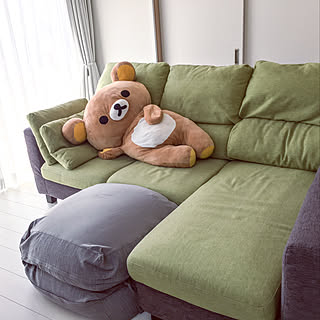 ぬいぐるみ ビーズクッションのインテリア実例 Roomclip ルームクリップ