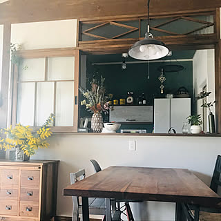 無垢材/無垢の床/雑貨/アンティーク家具/床材...などのインテリア実例 - 2020-02-24 15:31:39