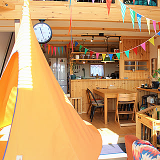 部屋全体/ミックスインテリア/DIY/ダイニング/ダイニングテーブル...などのインテリア実例 - 2019-02-23 21:47:09