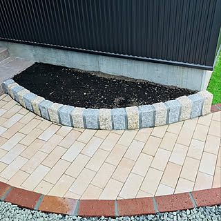 ピンコロ石 ピンコロ花壇のインテリア実例 Roomclip ルームクリップ ピンコロ石 ピンコロ花壇のインテリア実例 Roomclip ルームクリップ