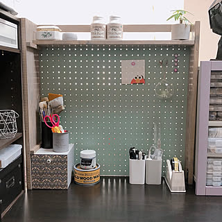 有孔ボード マグネットペイントのおしゃれなアレンジ 飾り方のインテリア実例 Roomclip ルームクリップ