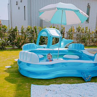 お庭プールのインテリア実例 Roomclip ルームクリップ