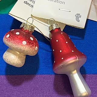 オーナメント/フライングタイガー/新商品買ったよ！/クリスマス/アート...などのインテリア実例 - 2019-11-17 09:26:50