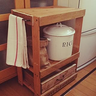 Diy 米びつのインテリア 手作りの実例 Roomclip ルームクリップ