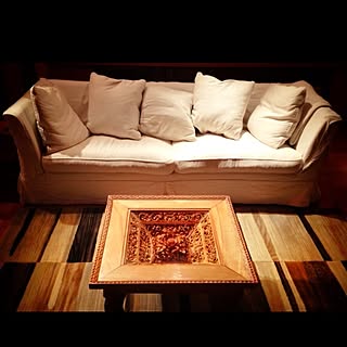 リビング/テーブル/ラグ/ソファのインテリア実例 - 2012-05-14 23:40:31