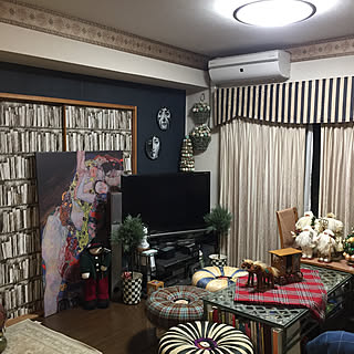部屋全体/スノーマン/クリスマスツリー/サンタクロース/ガンプス...などのインテリア実例 - 2018-11-12 20:31:38