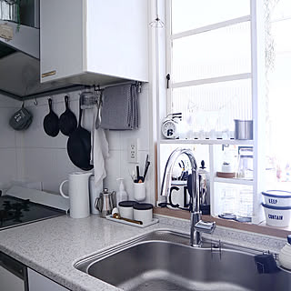 キッチン/無印良品/グースネック水栓/イベント応募/スポンジ置き場...などのインテリア実例 - 2019-12-27 20:11:24