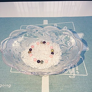 机/パワーストーンブレスレット/セリアのマルチマット/いいね!ありがとうございます♪/出会いに感謝です♡のインテリア実例 - 2018-09-16 07:02:54