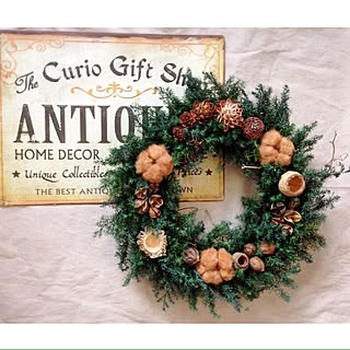 クリスマスリース ヒムロスギのインテリア実例 Roomclip ルームクリップ