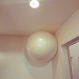 壁 天井 バランスボール収納のインテリア実例 Roomclip ルームクリップ