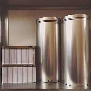 キッチン/DYMO/ダイモ/ラベル/缶/食品ストック...などのインテリア実例 - 2016-01-27 14:39:15