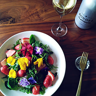 サラダ エディブルフラワーのインテリア実例 Roomclip ルームクリップ