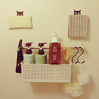 バス/トイレ/一人暮らし/黒猫グッズはどこにでもいます笑/バスルーム/RCの出会いに感謝♡...などのインテリア実例 - 2018-09-29 20:16:52