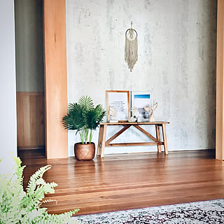 壁面DIY/ベンチDIY/輸入壁紙/床材/ニトリ...などのインテリア実例 - 2020-01-19 15:33:22