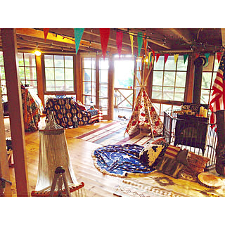 Diy アメリカ国旗のインテリア 手作りの実例 Roomclip ルームクリップ