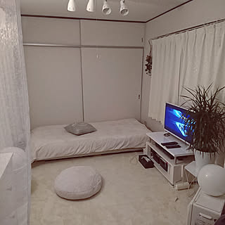 白枠テレビのインテリア実例 Roomclip ルームクリップ