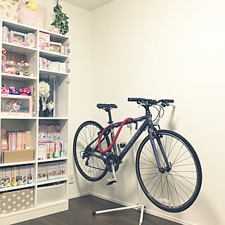 自転車のある部屋のインテリア実例 Roomclip ルームクリップ