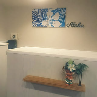 玄関/入り口/こんな私にいつもありがとう❤️/出逢いに感謝♡/冬もビーチstyleで~❤️/店。カウンターリメイク。...などのインテリア実例 - 2018-01-08 18:09:36