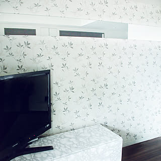 リーフ柄のクロスのインテリア実例 Roomclip ルームクリップ