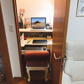書斎 小さいのインテリア実例 Roomclip ルームクリップ