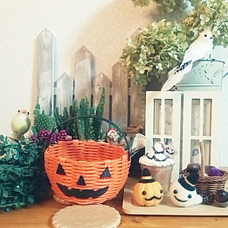 棚/ハロウィン/フォロワーの皆様に感謝!/コメントお気遣いなく(*^^*)/いいね!押し逃げばかりでごめんなさい。...などのインテリア実例 - 2017-09-19 20:51:48