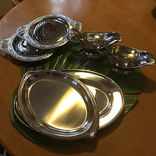 カレー皿/ステンレス食器/オールドハワイアン/ハワイアンインテリア/ハワイアン...などのインテリア実例 - 2019-08-05 10:38:17
