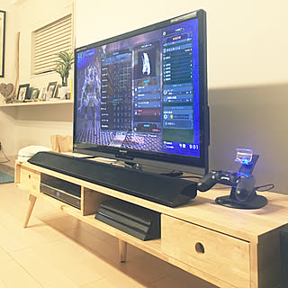 西海岸インテリア ホームシアタースピーカーのインテリア実例 Roomclip ルームクリップ