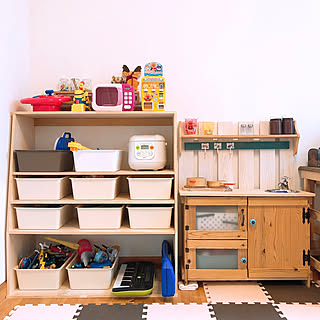 ままごとキッチンdiy ままごとセットのインテリア 手作りの実例 Roomclip ルームクリップ