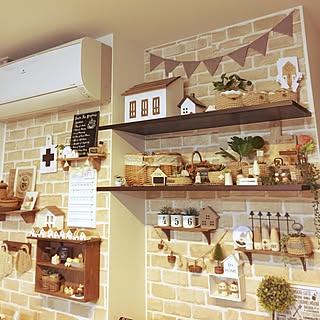部屋全体/Ririruruさんの作品/ミンネ/salut!/kikilalaさん作品...などのインテリア実例 - 2017-02-24 19:03:49