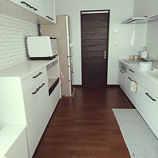 広いキッチンのインテリア実例 Roomclip ルームクリップ