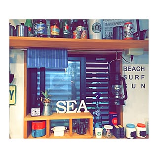 キッチン/squ+/california style/beachhouse/カリフォルニアスタイル...などのインテリア実例 - 2015-08-30 22:26:08