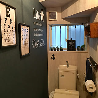 デニム調壁紙のインテリア実例 Roomclip ルームクリップ