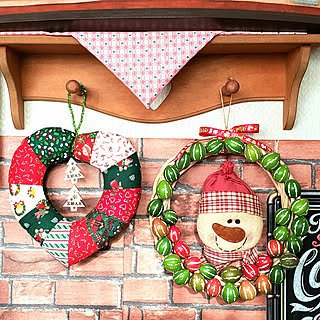 壁/天井/クリスマス/いぬと暮らす/ワンコは家族♡/ごちゃごちゃやっほ〜〜い❣️同盟...などのインテリア実例 - 2019-12-09 18:35:30