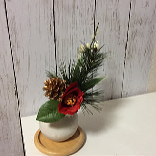 お正月/ダイソー/100均/DIY/ナチュラルのインテリア実例 - 2017-12-24 23:52:11