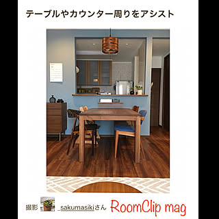 ヴィンテージ家具/セルフペイントの壁/ニトリのウォールシェルフ/青が好き/LIXIL Dフロア...などのインテリア実例 - 2019-09-26 13:10:53