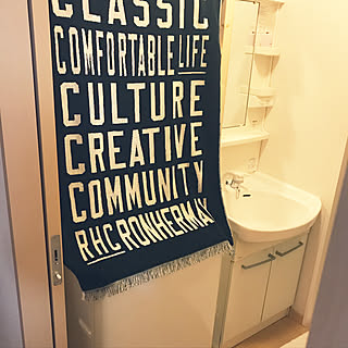 一人暮らし 洗濯機目隠しのインテリア レイアウト実例 Roomclip ルームクリップ