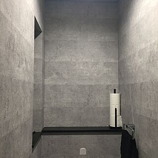 トイレ コンクリート壁紙のインテリア実例 Roomclip ルームクリップ