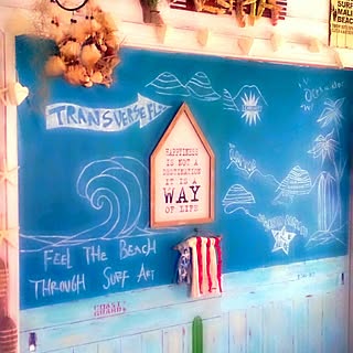 西海岸インテリア/beach house/アトリエ風 beach house/いつもありがとうございます♡/いいね、フォロー本当に感謝です♡/賃貸でも楽しく♪...などのインテリア実例 - 2017-07-01 19:30:10