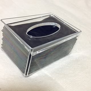 バス/トイレ/セリア/ティッシュケース クリアのインテリア実例 - 2015-01-13 23:00:26