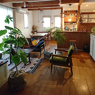 暮らしの一コマ/アズコンストラクション/無垢材の床/漆喰壁DIY/メンズナチュラル...などのインテリア実例 - 2018-03-28 20:14:18