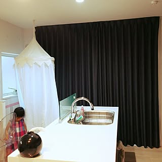 カーテン キッズテント 手作りのインテリア実例 Roomclip ルームクリップ