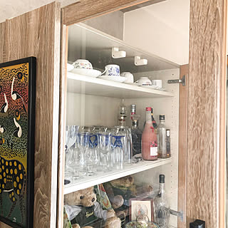 100均 お酒の瓶のインテリア実例 Roomclip ルームクリップ