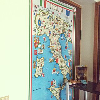 地図 イタリアのインテリア実例 Roomclip ルームクリップ
