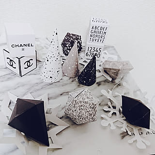 ハンドメイド/モノトーン/いいね♡ありがとうございます♡/こどもと暮らす/ペーパークラフト...などのインテリア実例 - 2018-12-10 20:23:23