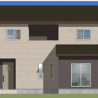 新築一戸建て 外観イメージのインテリア レイアウト実例 Roomclip ルームクリップ