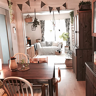 部屋全体/こんにちは⑅◡̈* ❁/賃貸でも楽しく♪/たのしみながら♡/せまい部屋...などのインテリア実例 - 2017-08-02 13:03:24
