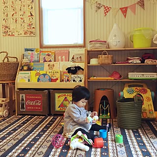 絵本棚 手作りのインテリア実例 Roomclip ルームクリップ