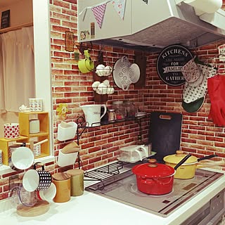 キッチン/IKEA/salut!/プチプラ/seria...などのインテリア実例 - 2016-03-22 21:19:06