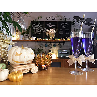 キッチン/観葉植物/キッチン/ディスプレイ/ハロウィン...などのインテリア実例 - 2019-10-31 18:07:53